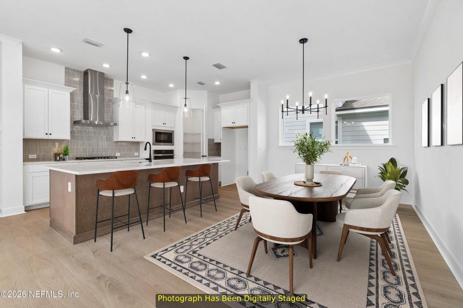 Furnished interior view inside a new home in Seabrook Village 40' Front Entry, Ponte Vedra (Image 14).