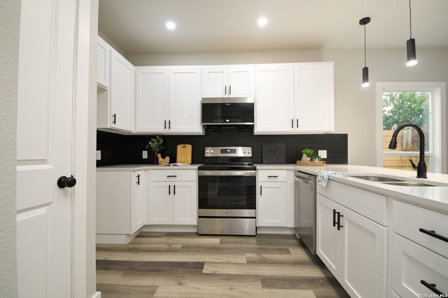 Furnished interior view inside a new home in , San Antonio (Image 19).