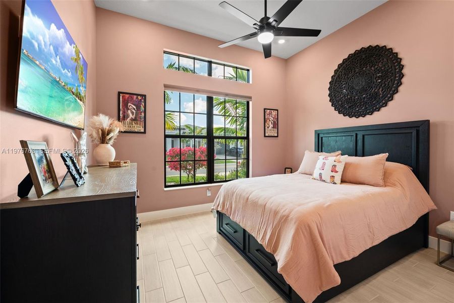 Furnished interior view inside a new home in , Parkland (Image 18).