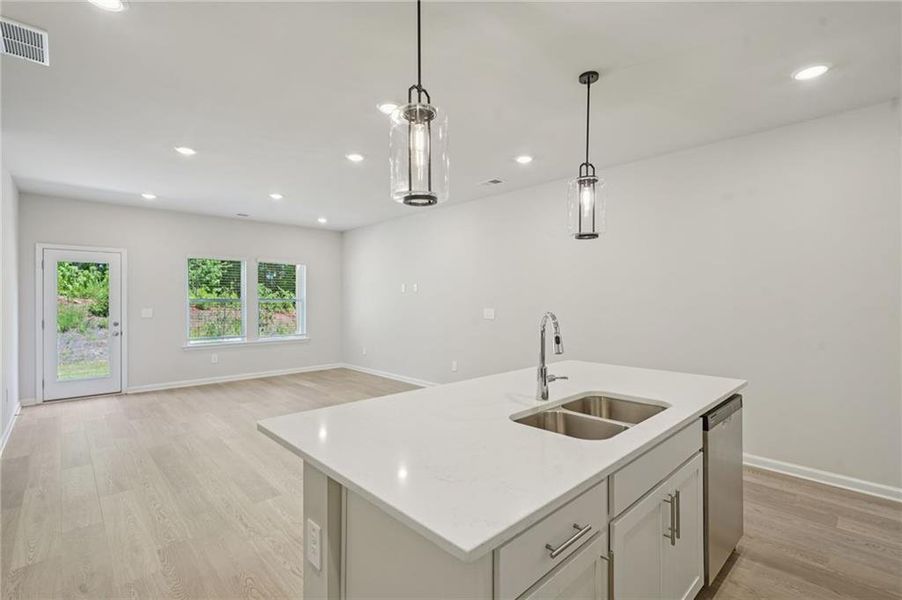 Furnished interior view inside a new home in Avalon - Parc Series, Conyers (Image 9). Furnished interior view inside a new home in Avalon - Parc Series, Conyers (Image 9).