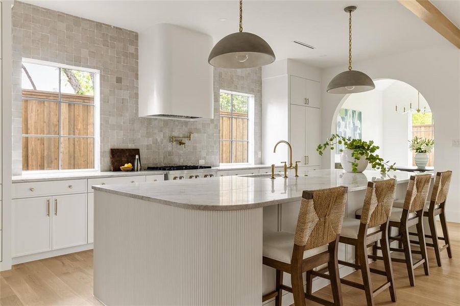 Furnished interior view inside a new home in , Dallas (Image 31).
