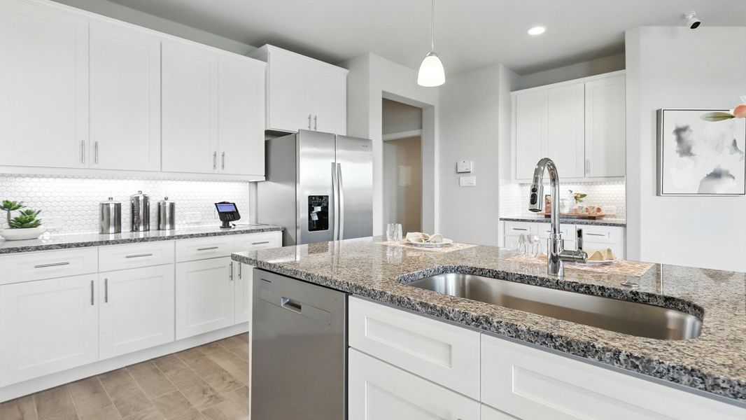 Furnished interior view inside a new home in Morningstar, Aledo (Image 11).