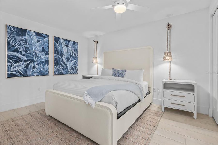 Furnished interior view inside a new home in , Sarasota (Image 17).