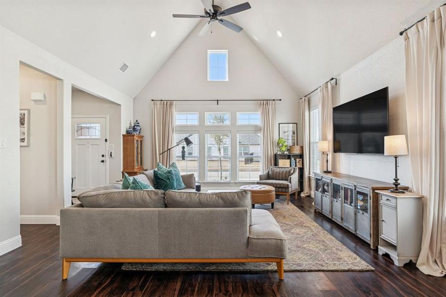 Furnished interior view inside a new home in , Burleson (Image 36). Furnished interior view inside a new home in , Burleson (Image 36).