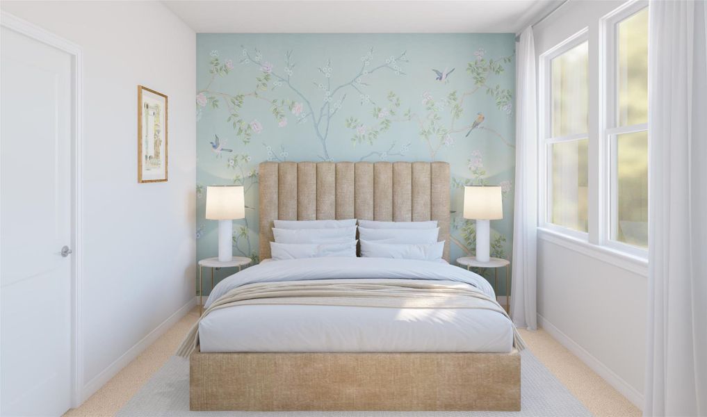 Bedroom 2 (*Artist rendering used for illustration purposes only.)