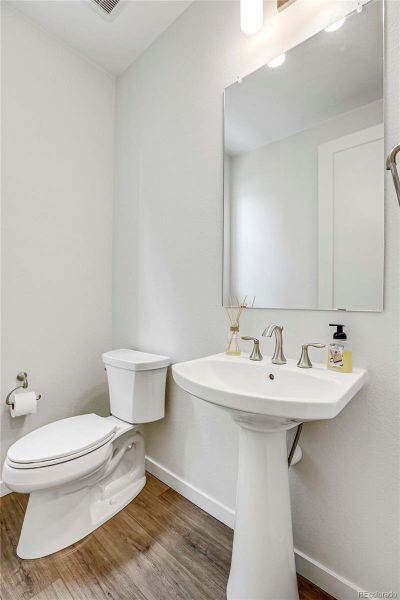 Main floor powder room