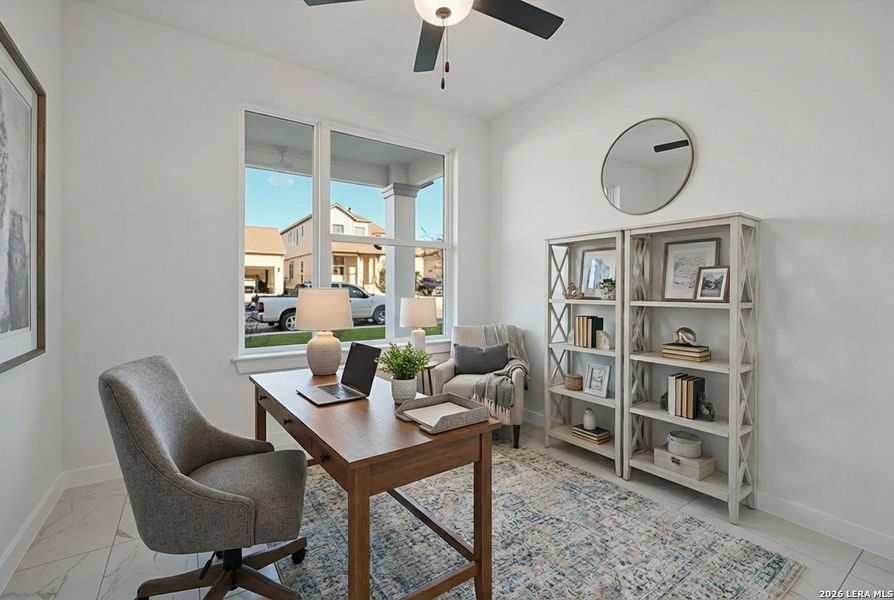 Furnished interior view inside a new home in Park Hill Commons, San Antonio (Image 13).
