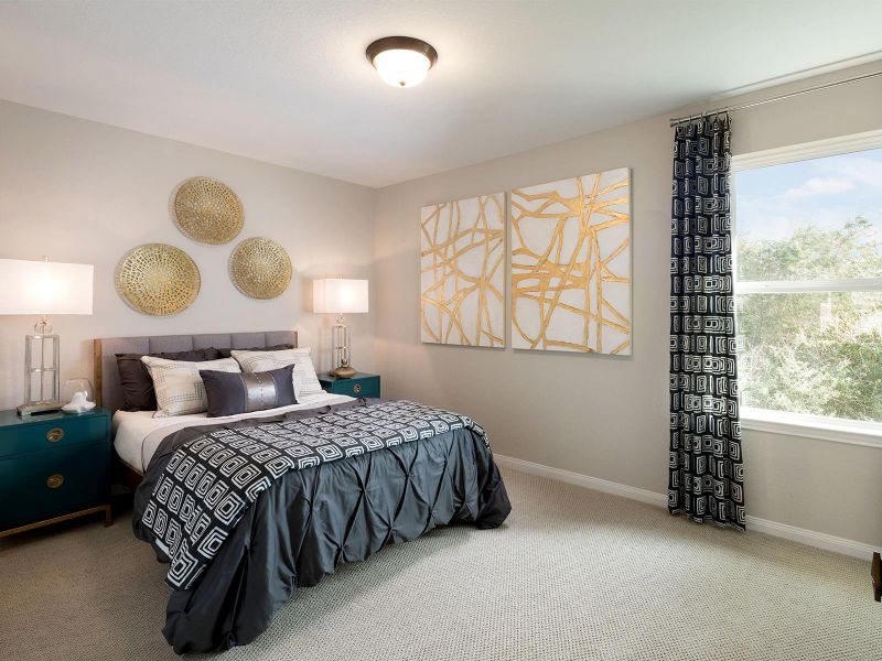 Photo is not of the actual home, but is an inspirational photo of builder’s model home and may depict options, furnishings, and/or decorator features that are not included