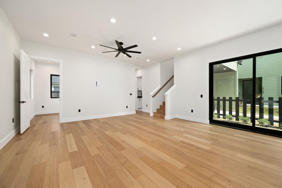 Spacious, unfurnished interior of a new home in , Austin (Image 27). Spacious, unfurnished interior of a new home in , Austin (Image 27).