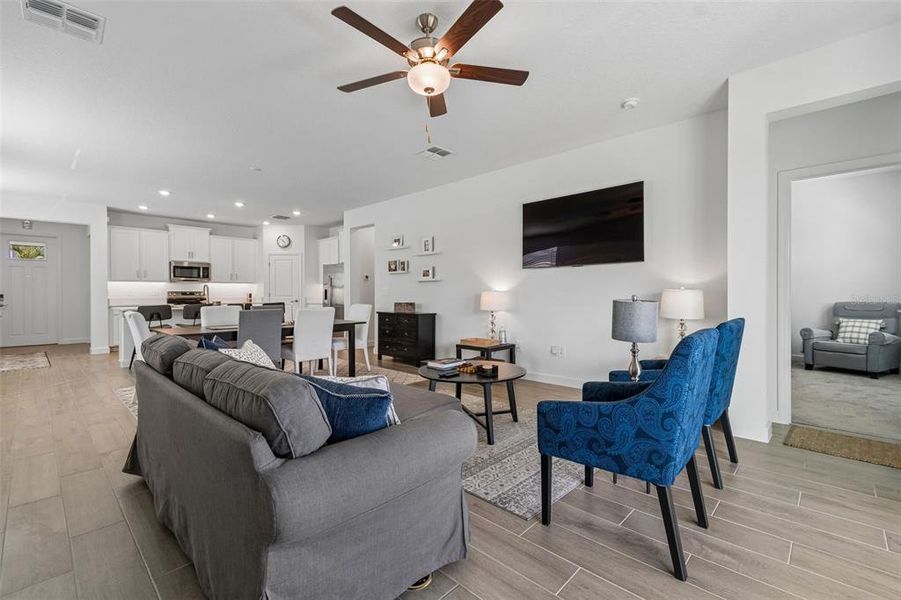Furnished interior view inside a new home in Mirada Active Adult, San Antonio (Image 30).