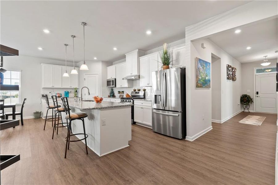 Furnished interior view inside a new home in Newberry 55+, McDonough (Image 16).