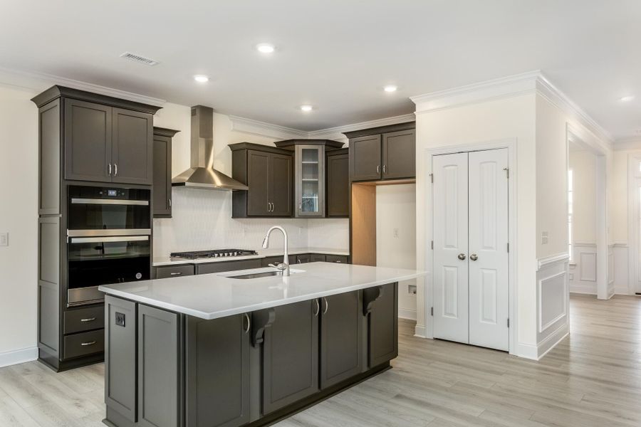 Furnished interior view inside a new home in Ford Meadows, Garner (Image 10). Furnished interior view inside a new home in Ford Meadows, Garner (Image 10).