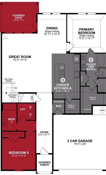 Beazer Homes Lake Point Ranier plan