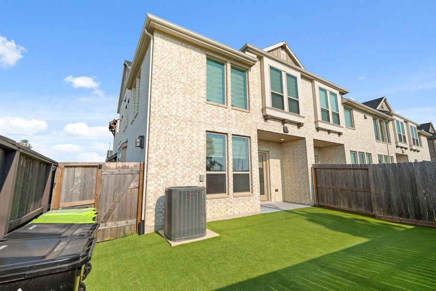 Exterior details and patio area of a home in , Fulshear (Image 21).