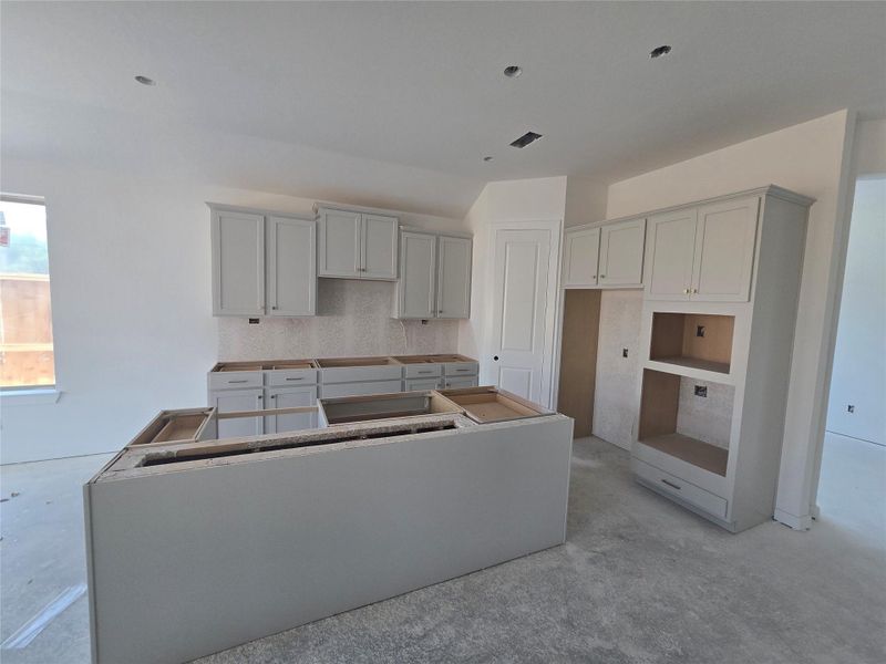 Kitchen with Built in appliances