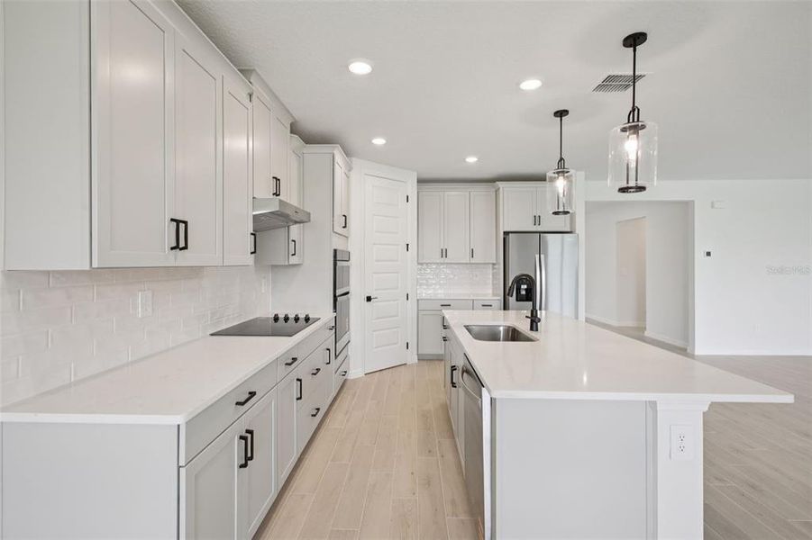 Furnished interior view inside a new home in Two Rivers - Signature Series, Zephyrhills (Image 4).