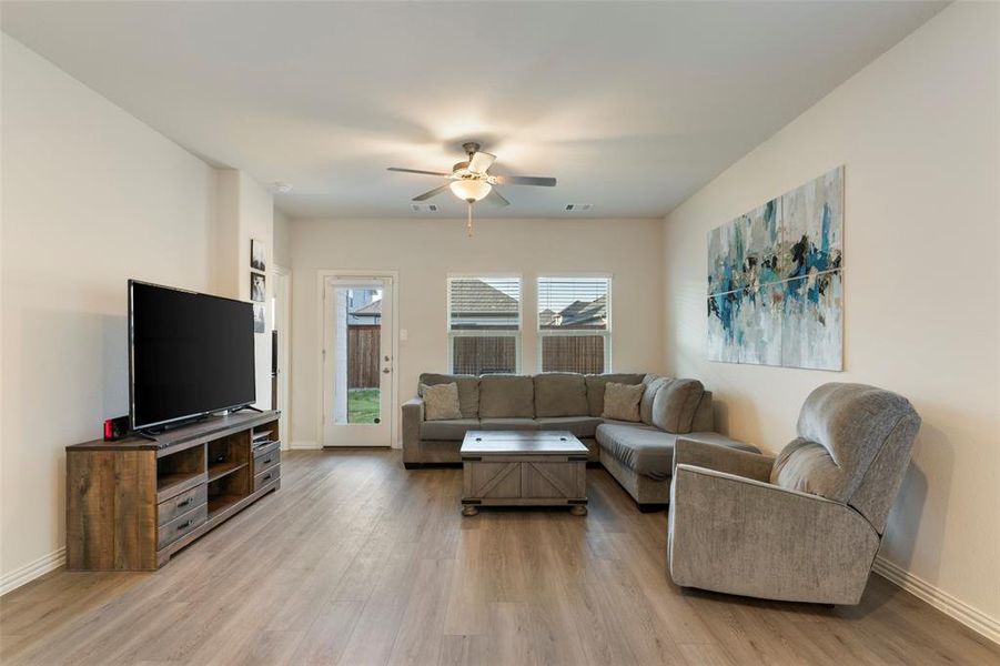 Furnished interior view inside a new home in Lakehaven - Spring Series, Farmersville (Image 17).