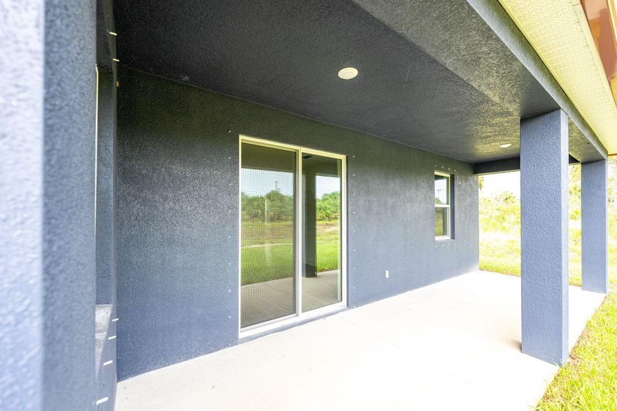 Exterior details and patio area of a home in , Palm Bay (Image 23). Exterior details and patio area of a home in , Palm Bay (Image 23).