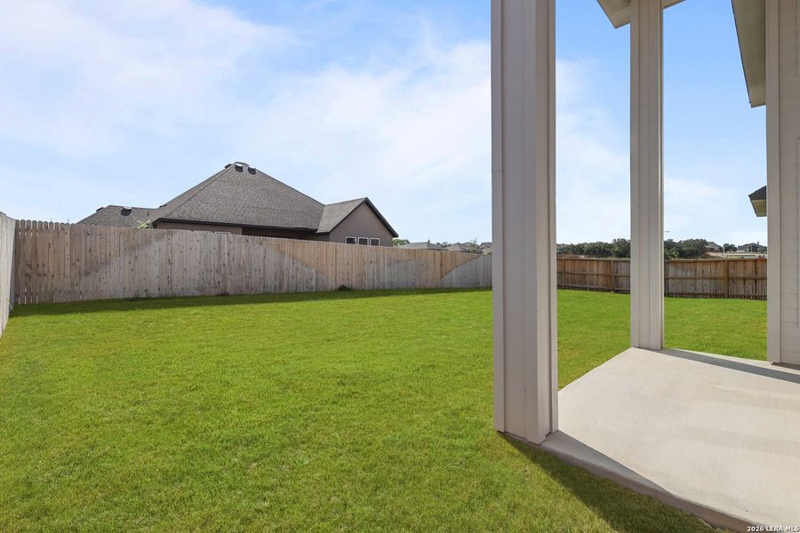 Exterior details and patio area of a home in Megan's Landing, Castroville (Image 30).