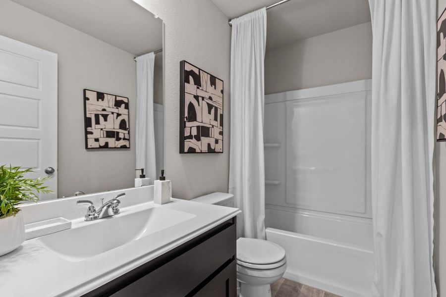 Representative furnished interior of a home built from the The Collin A by Davidson Homes LLC in Hannah Heights, Seguin (Image 18).
