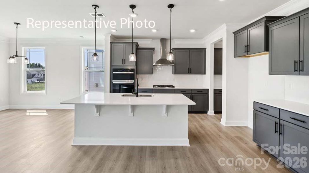 Furnished interior view inside a new home in Sanctuary at Southgate, Indian Trail (Image 3).