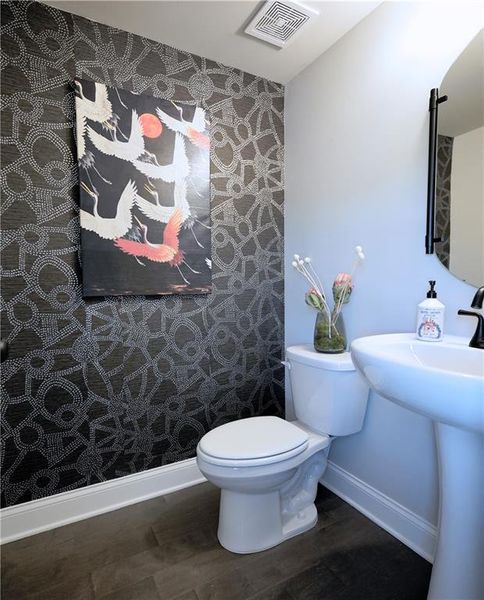 Furnished interior view inside a new home in Towns at Enclave, Lawrenceville (Image 16).