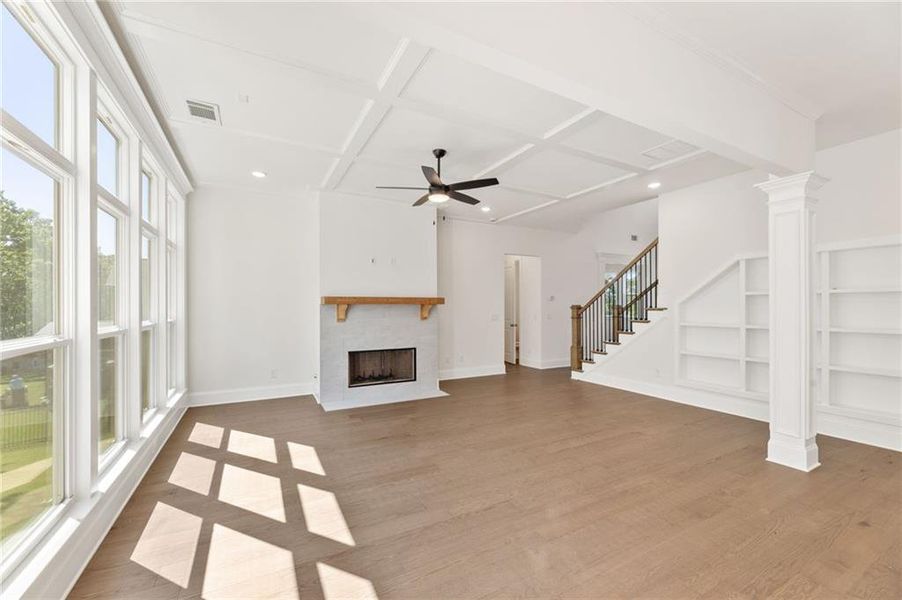 Spacious, unfurnished interior of a new home in Chattahoochee Reserve, Cumming (Image 27).