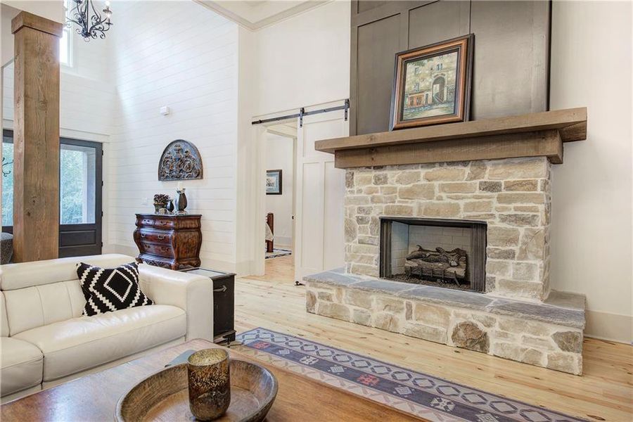 Furnished interior view inside a new home in , Acworth (Image 51).