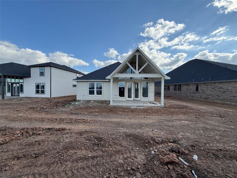 In-progress construction of a new home in Austin Point, Richmond, TX (Image 9).