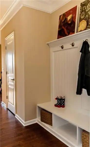 Furnished interior view inside a new home in Sierra Creek, Hoschton (Image 22).