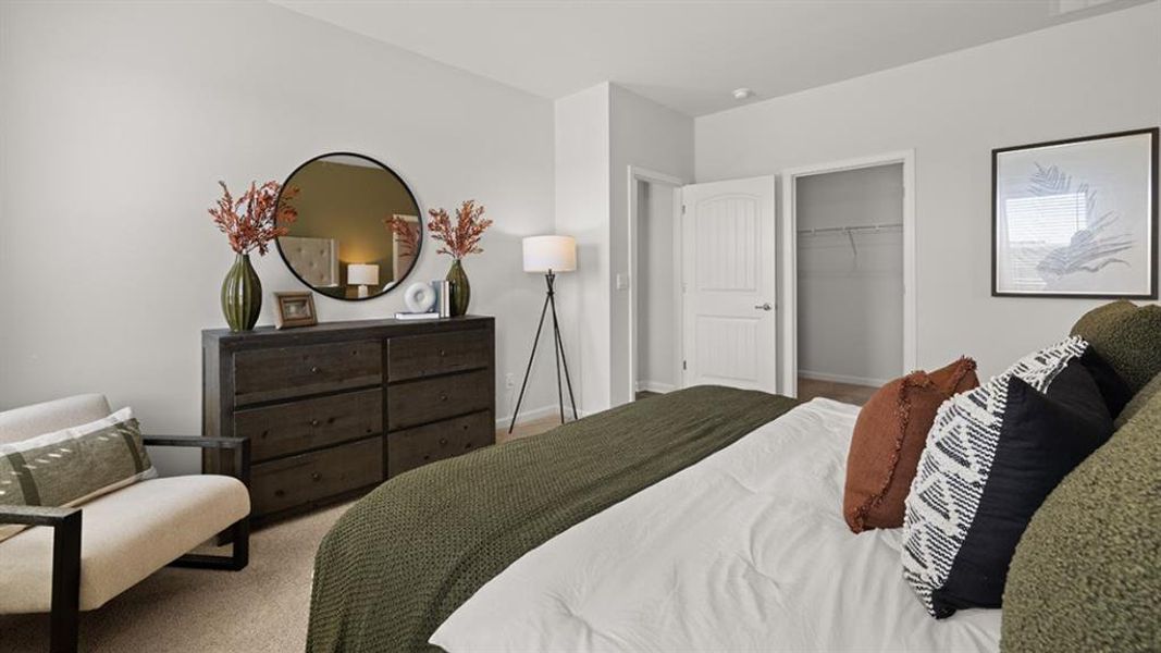 Furnished interior view inside a new home in Lost Creek, Dallas (Image 37).