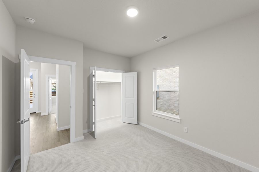 Spacious, unfurnished interior of a new home in Willow Grove Single-Family Homes, Melissa (Image 23). Spacious, unfurnished interior of a new home in Willow Grove Single-Family Homes, Melissa (Image 23).