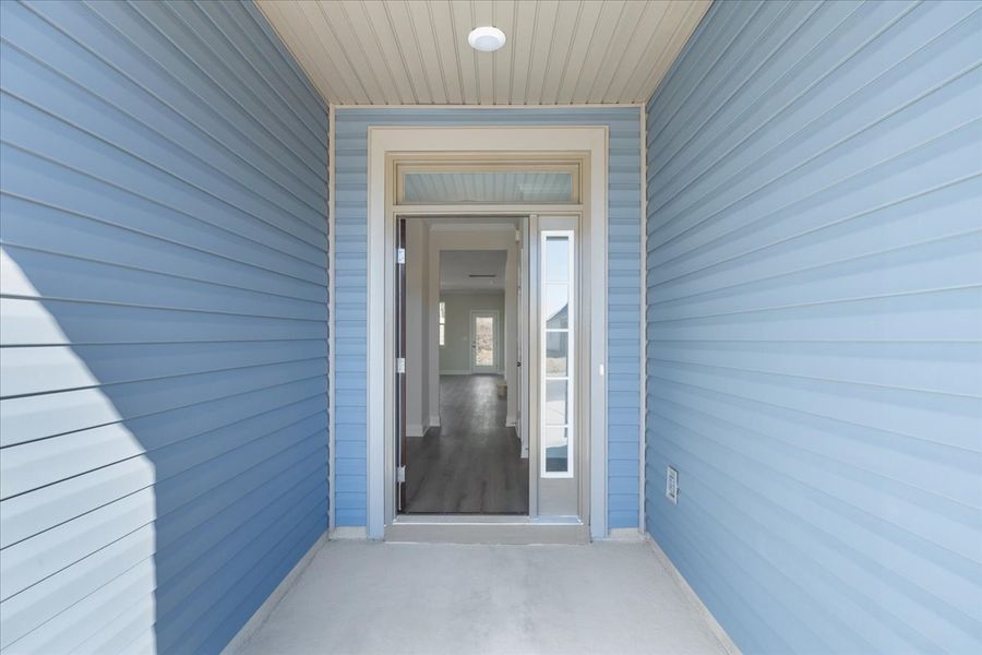 Exterior details and patio area of a home in Windsor, North Augusta (Image 24).