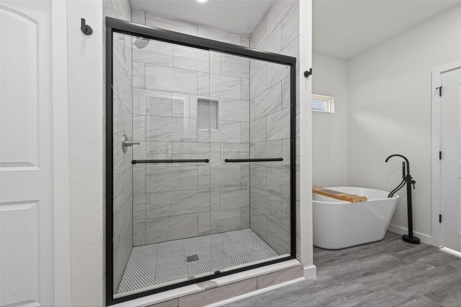 Furnished interior view inside a new home in , Cleveland (Image 8).