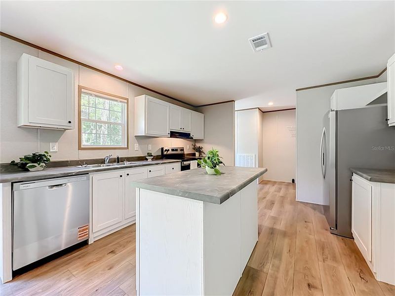 Furnished interior view inside a new home in , Satsuma (Image 6).