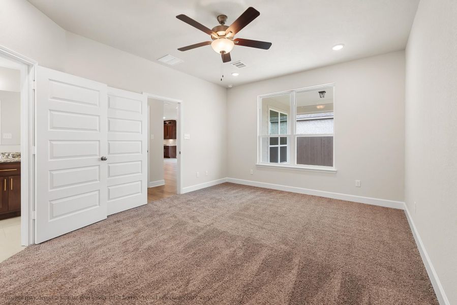 Spacious, unfurnished interior of a new home in Hartrick Ranch, Temple (Image 11). Spacious, unfurnished interior of a new home in Hartrick Ranch, Temple (Image 11).