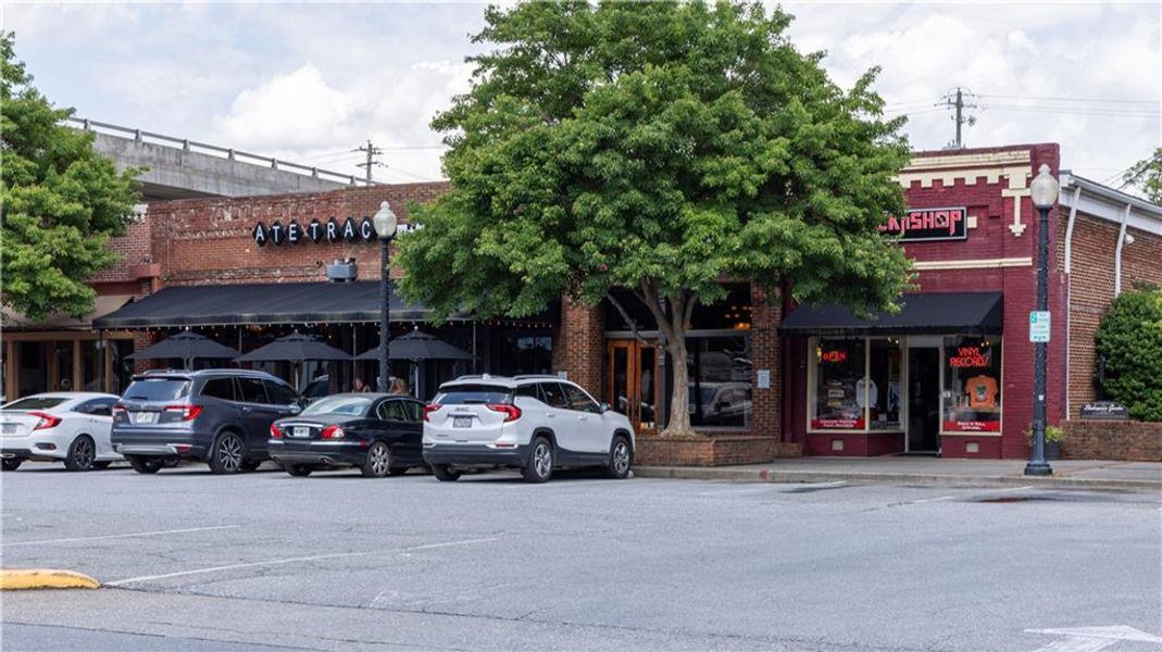 Front exterior of a new home in Kingsley, Acworth, GA, highlighting curb appeal (Image 29).