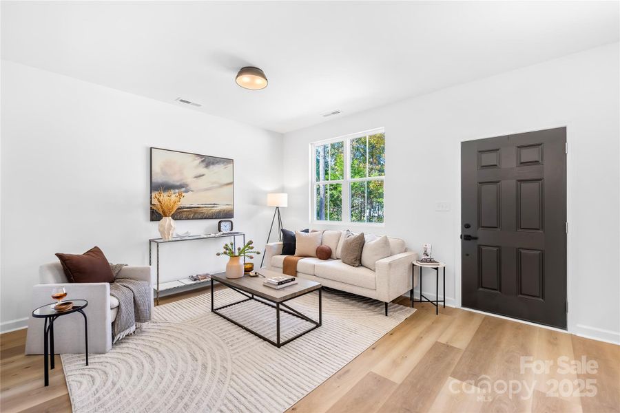 Furnished interior view inside a new home in , Rock Hill (Image 10). Furnished interior view inside a new home in , Rock Hill (Image 10).