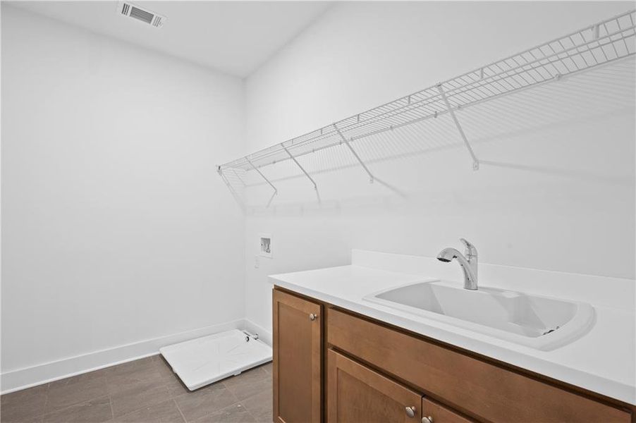 Furnished interior view inside a new home in , Cumming (Image 27).