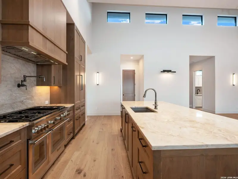 Furnished interior view inside a new home in , San Antonio (Image 3).