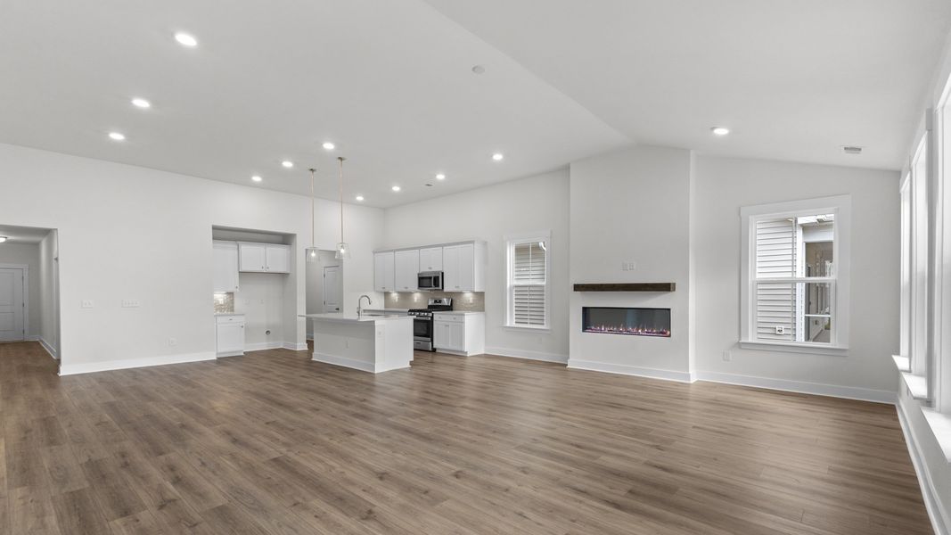 Furnished interior view inside a new home in Bluffs at Sun Colony, Longs (Image 7).