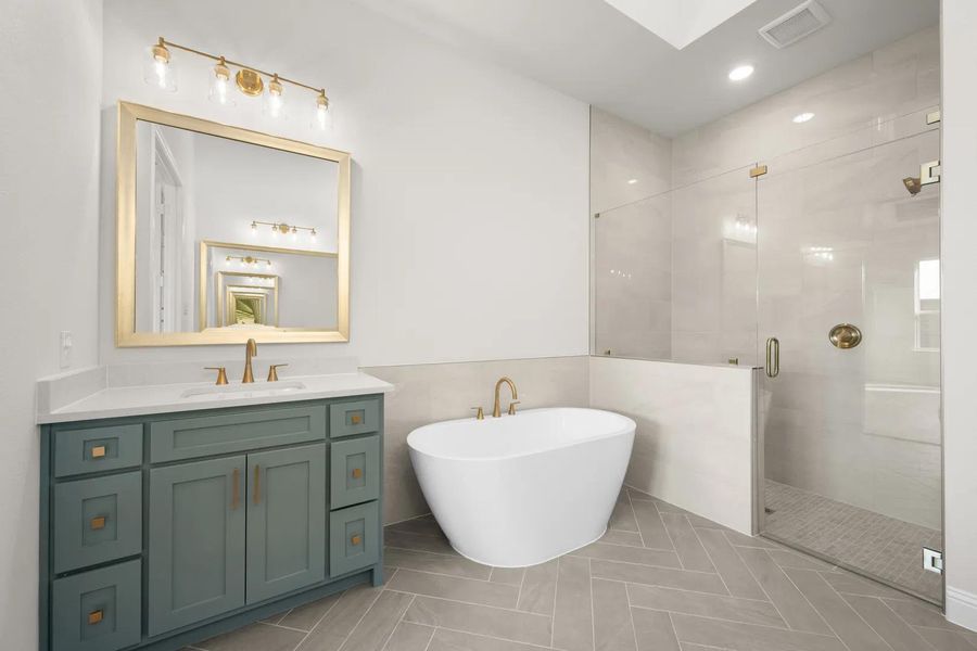 The Presley K Primary Suite Bathroom