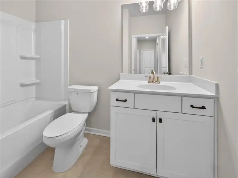 Furnished interior view inside a new home in Creekwood, Powder Springs (Image 5).