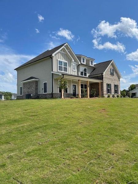 Exterior details and patio area of a home in , Dawsonville (Image 4). Exterior details and patio area of a home in , Dawsonville (Image 4).