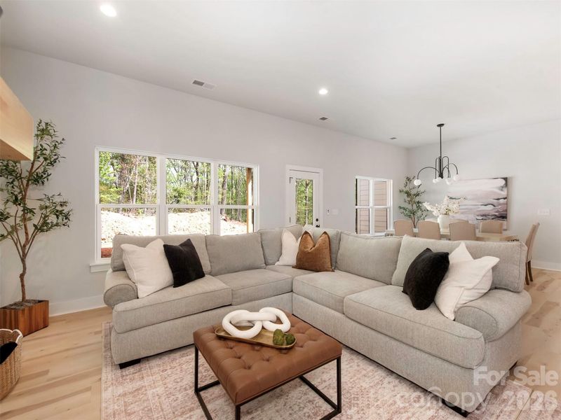 Furnished interior view inside a new home in , Stanfield (Image 6).