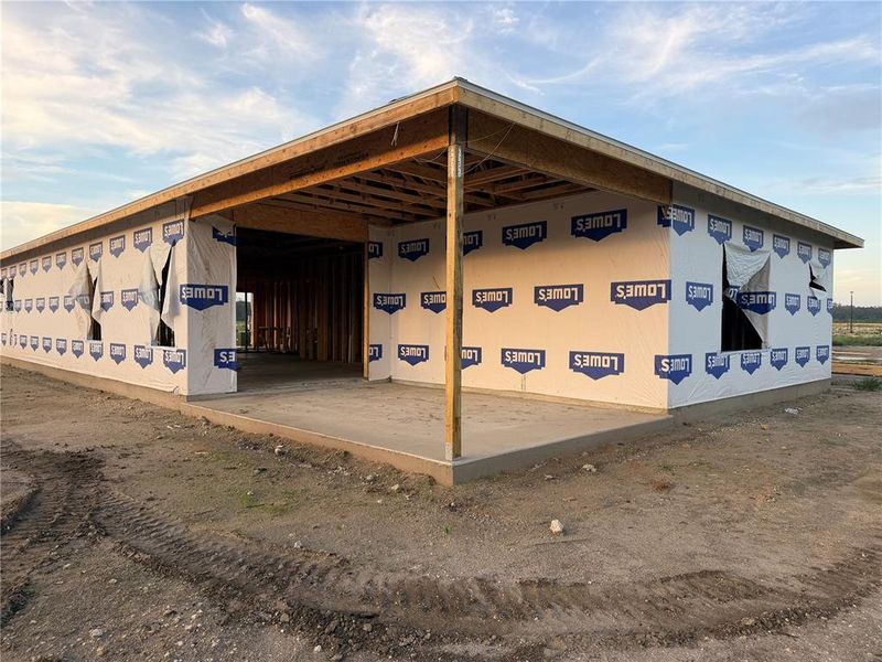 In-progress construction of a new home in , Newberry, FL (Image 17). In-progress construction of a new home in , Newberry, FL (Image 17).