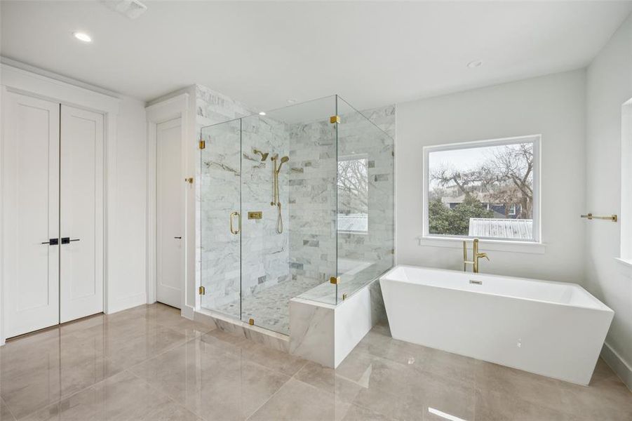 Furnished interior view inside a new home in , Dallas (Image 7).