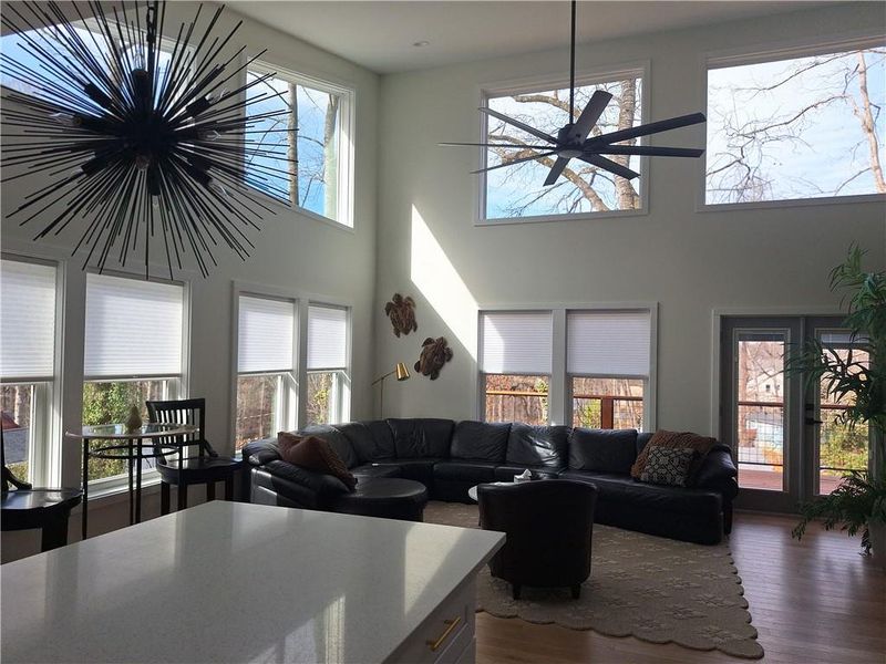 Furnished interior view inside a new home in , Cumming (Image 4). Furnished interior view inside a new home in , Cumming (Image 4).