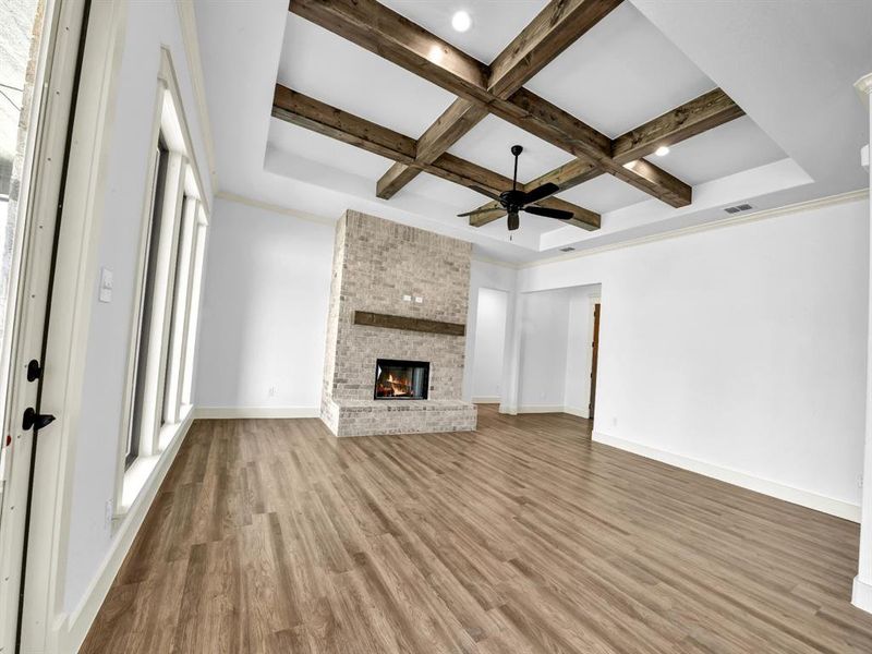 Spacious, unfurnished interior of a new home in The Ranches at Valley View, Springtown (Image 25). Spacious, unfurnished interior of a new home in The Ranches at Valley View, Springtown (Image 25).