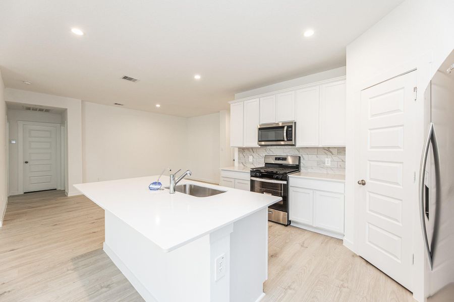 Furnished interior view inside a new home in , Fulshear (Image 8). Furnished interior view inside a new home in , Fulshear (Image 8).